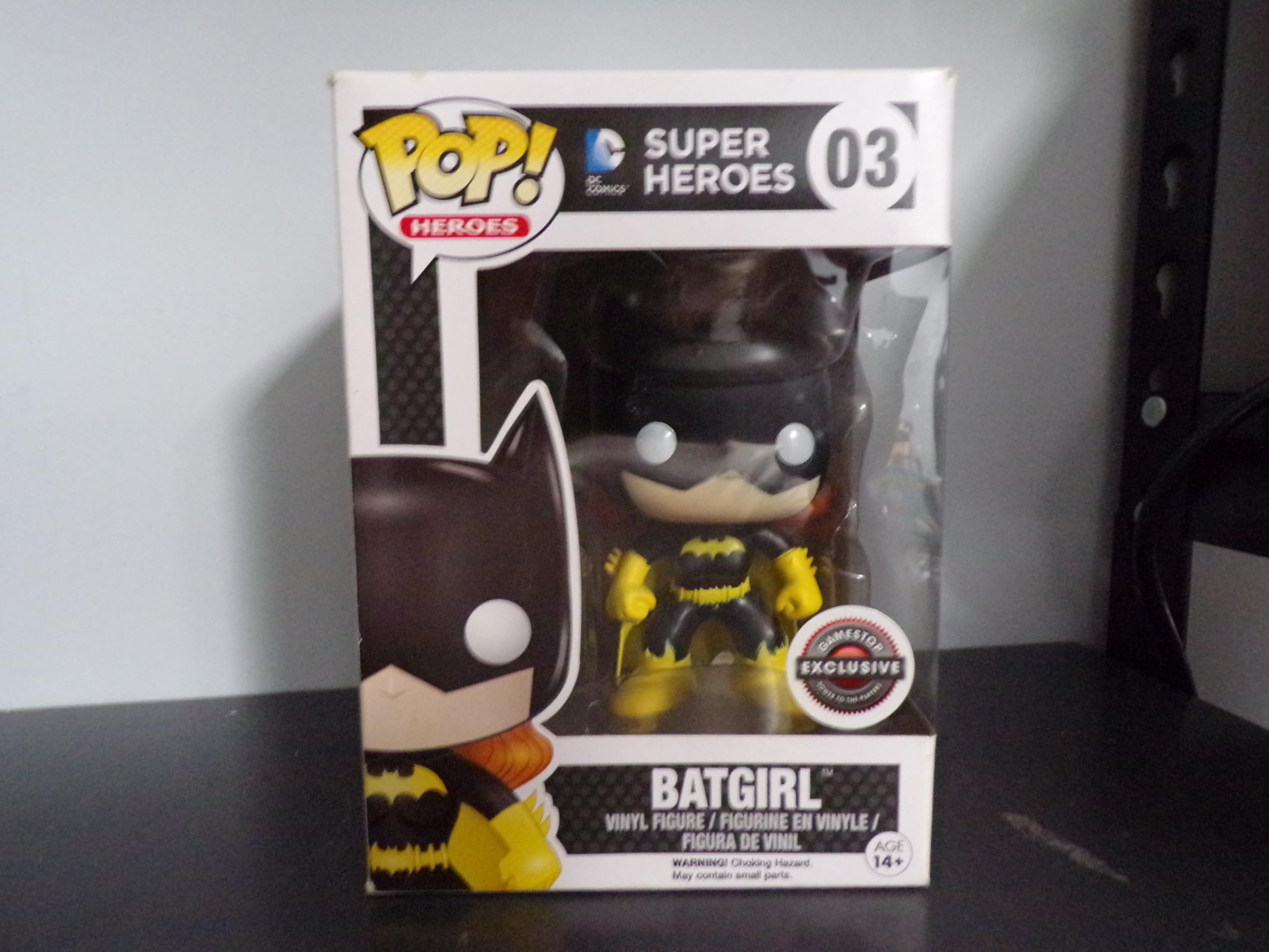 Funko Bandai BOBUGT935 DC Comics Pop Vinyl 03 Batgirl Black